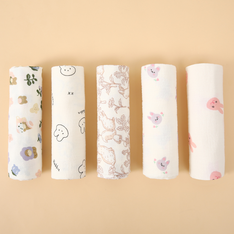 Baby Puree Pouch - 1 Piece of Baby Muslin Swaddle