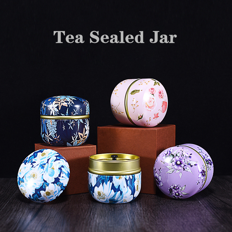 Snack Container Travel - Tea Caddy Tea Box Containers Candle