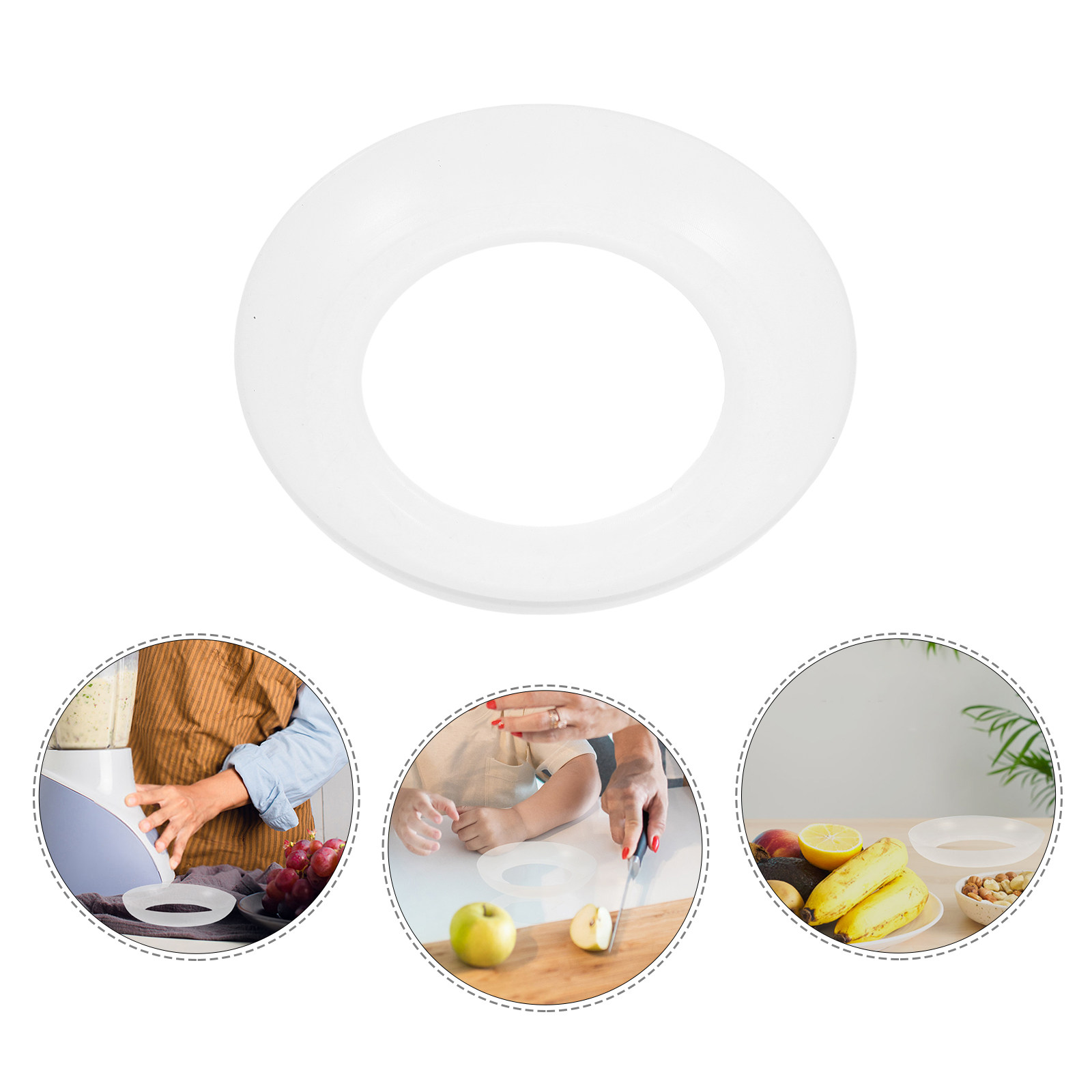 Baby Food Glass - 2Pcs Baby Food Processor Anti-Slip Silicone