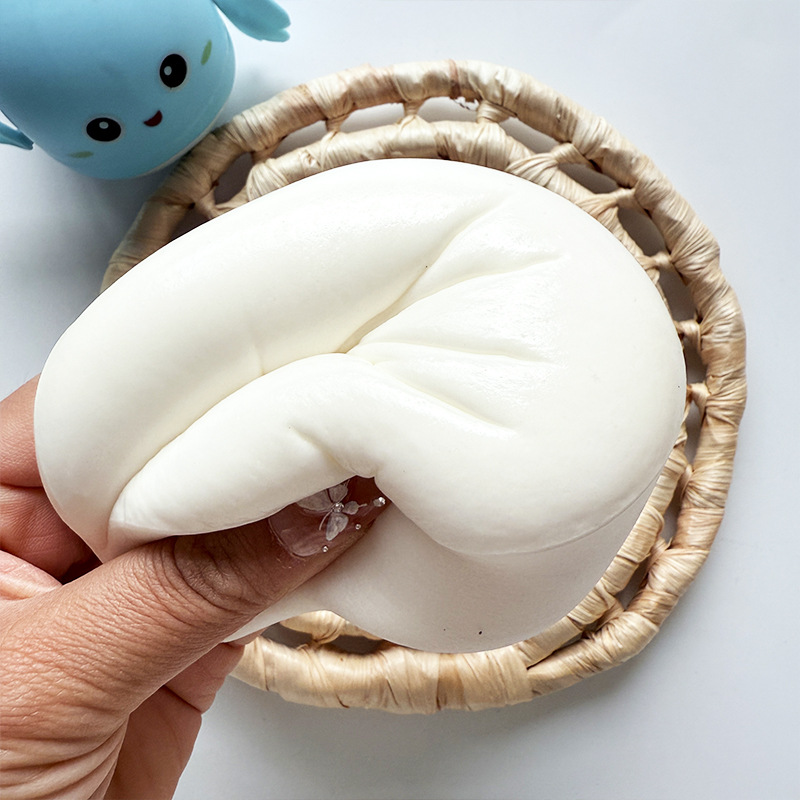 Baby Food Yogurt - 1PC Yogurt Cake Squishy Toy, PU