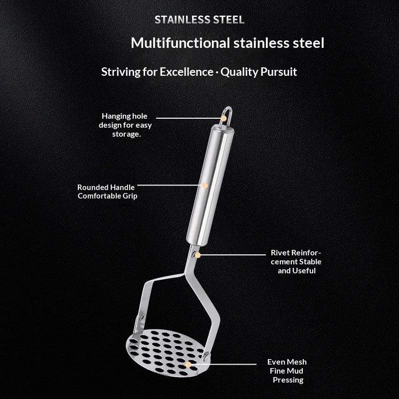 Stainless Steel Potato Masher  - Baby Food Masher recension och pris
