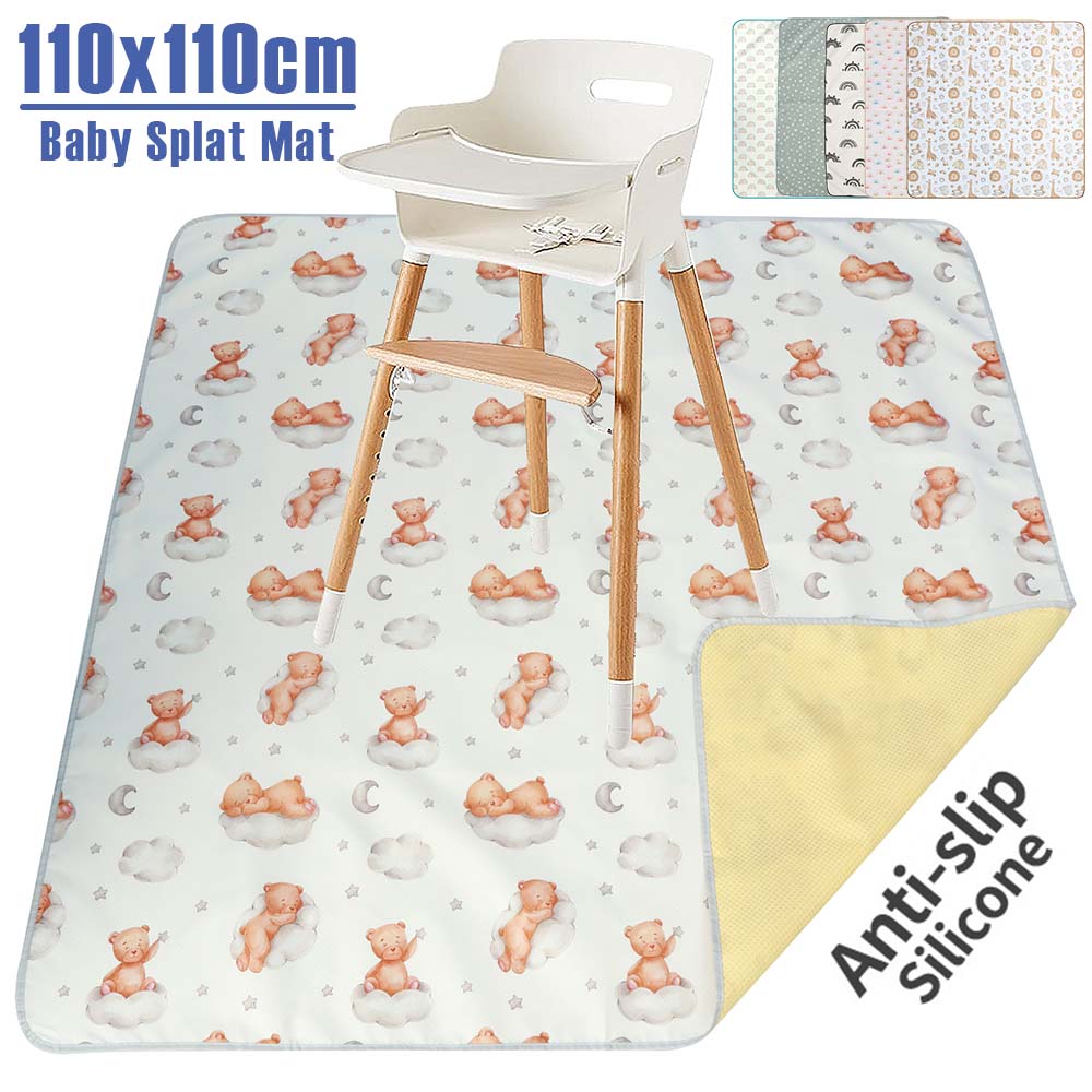 Baby Splat Mat Anti Slip High  - Baby Food Eating Chair recension och pris