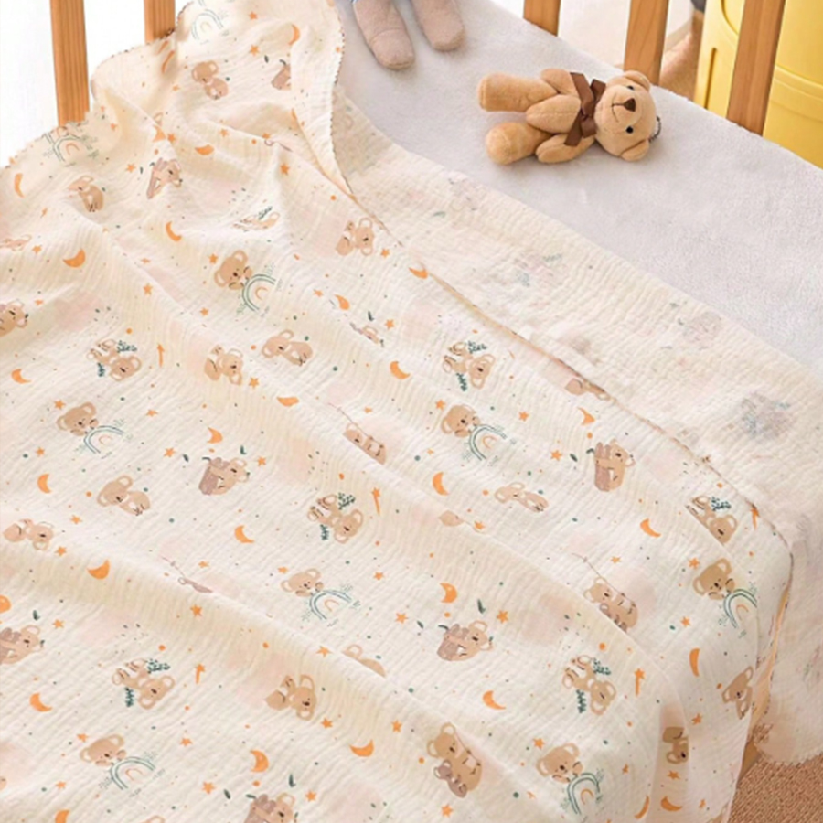 1 Piece of Baby Muslin Swaddle - Baby Puree Pouch recension och pris