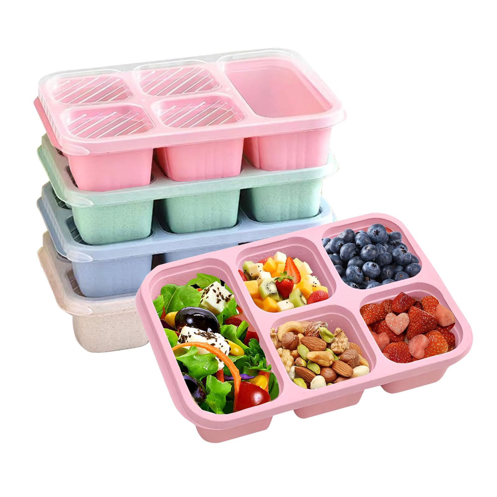 1PC, Bento Lunch Box, Suitable - Snack Container Travel recension och pris