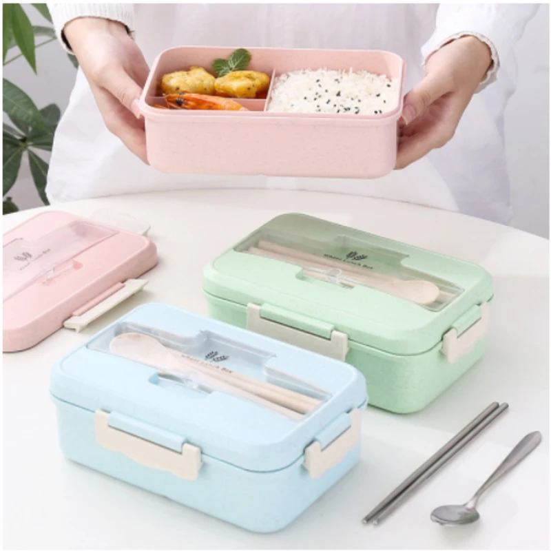 Microwave Lunch Box Wheat Stra - Baby Food Bag recension och pris