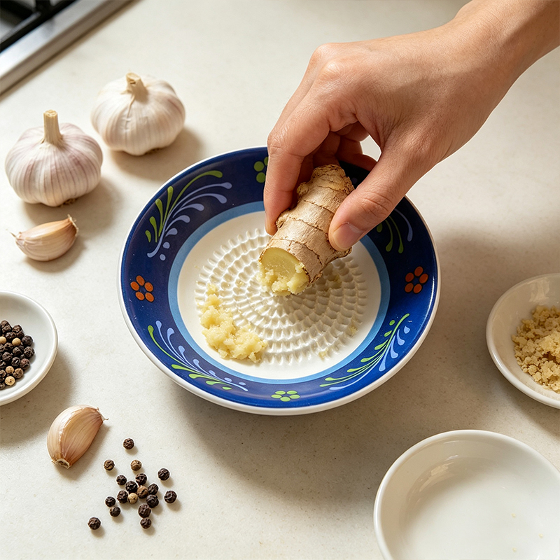 Ceramic Ginger Grater Multifun - Baby Food Masher recension och pris