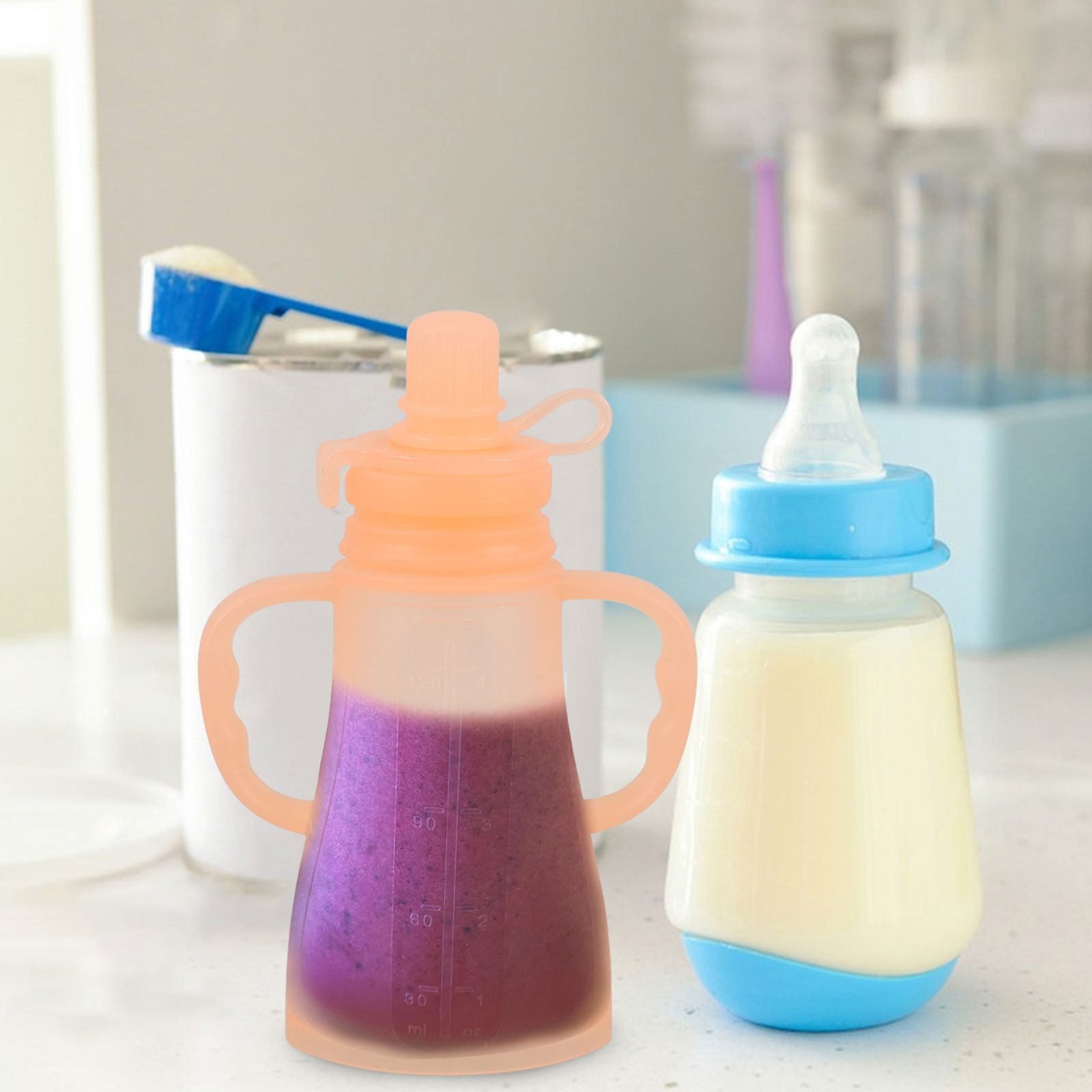 Silicone Baby Food Containers  - Baby Food Yogurt recension och pris