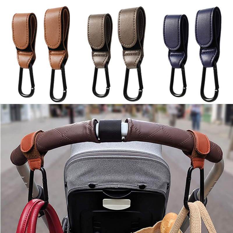Baby Stroller Hook Fashion PU  - Baby Puree Pouch recension och pris