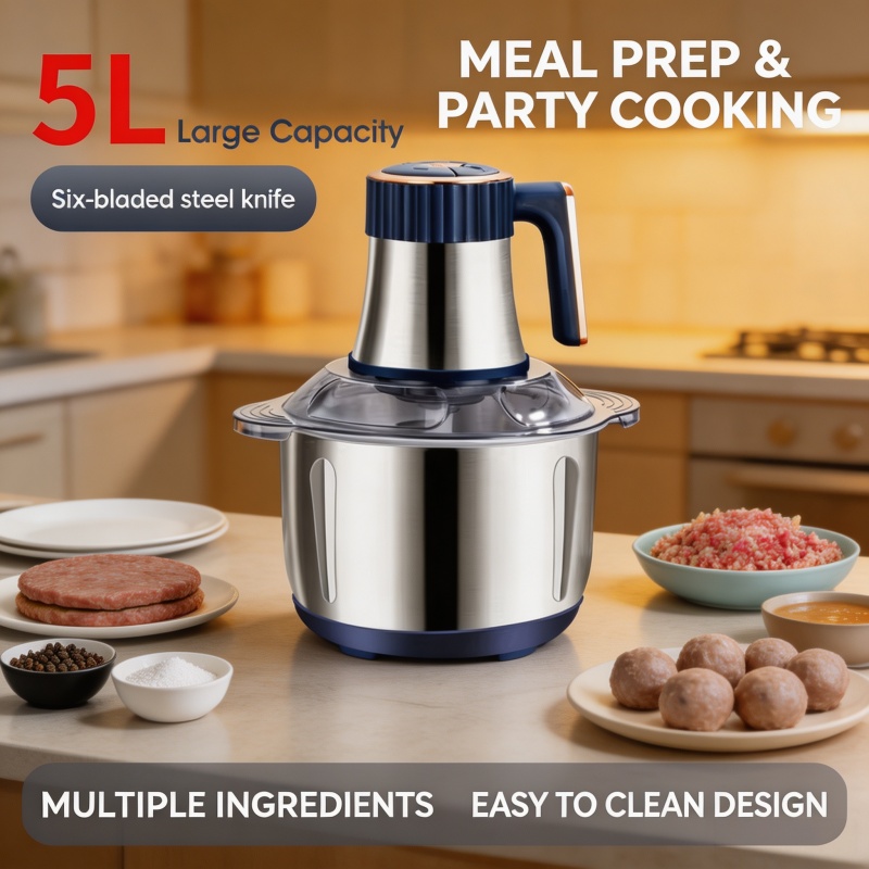 5L Electric Meat Grinders 304  - Baby Food Masher recension och pris