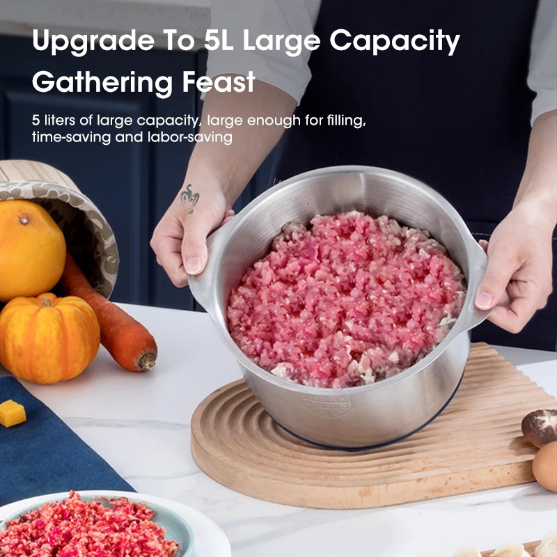 5L Electric Meat Grinders 304  - Baby Food Masher recension och pris