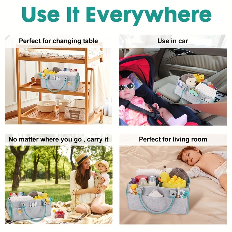 Baby Diaper Bag Large Capacity - Baby Puree Pouch recension och pris