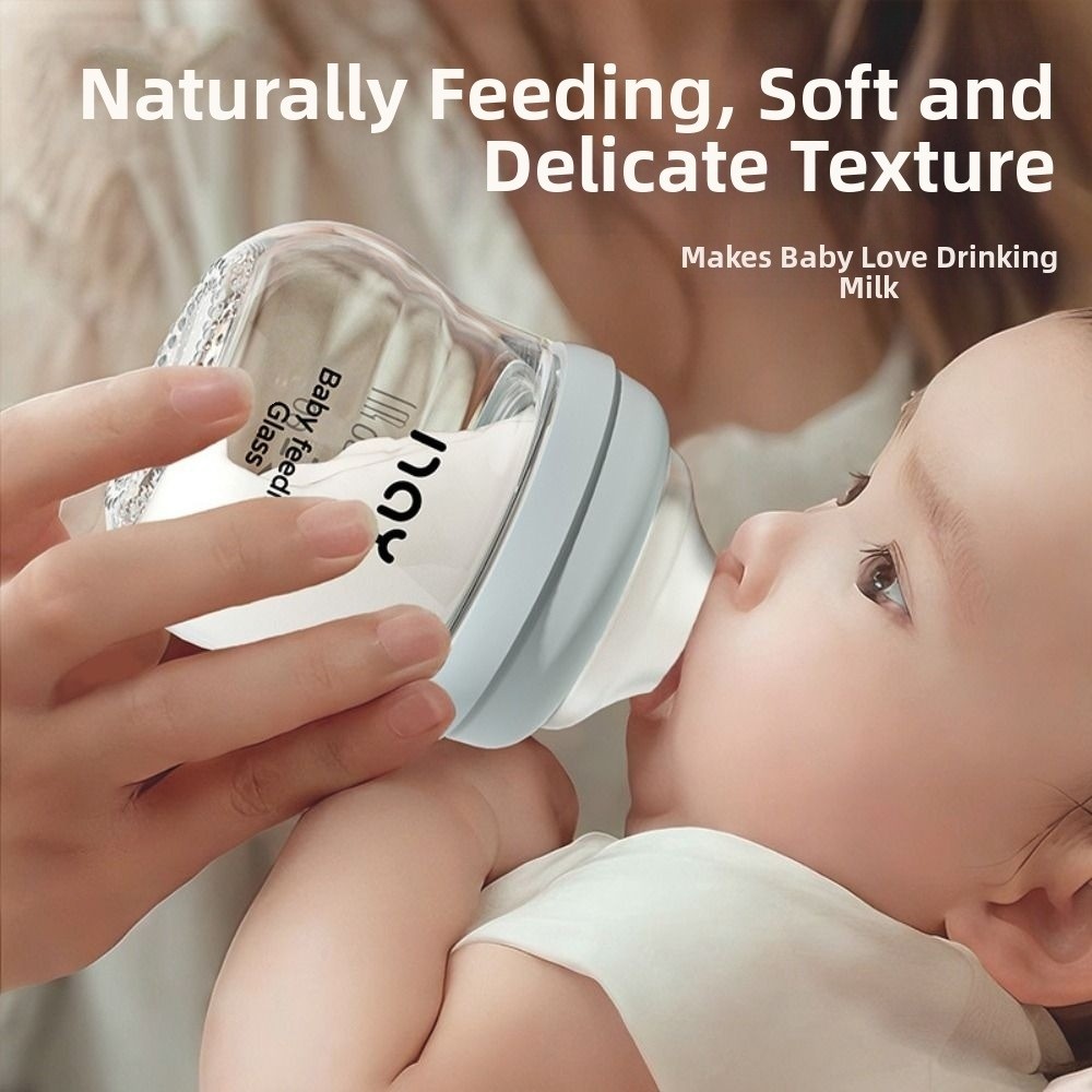 Glass Baby Bottle Anti-flatule - Baby Food Glass Containers recension och pris