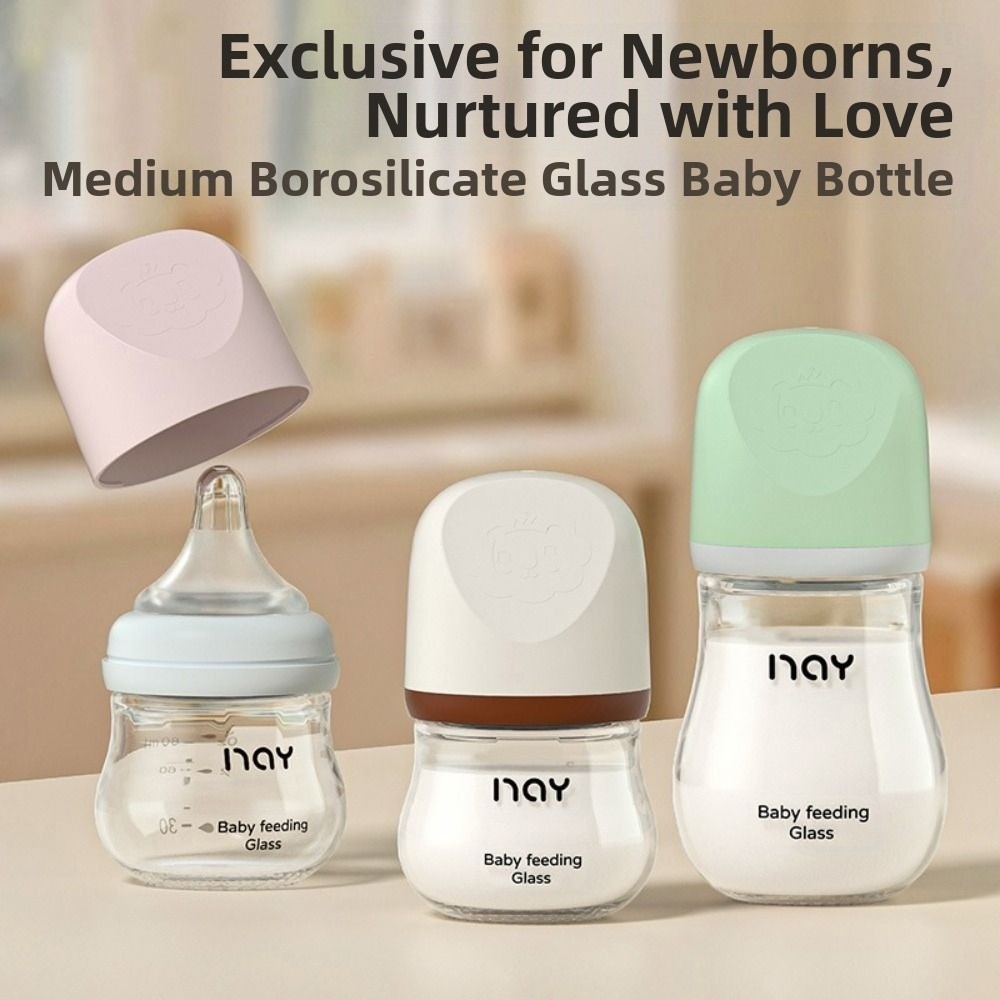 Glass Baby Bottle Anti-flatule - Baby Food Glass Containers recension och pris