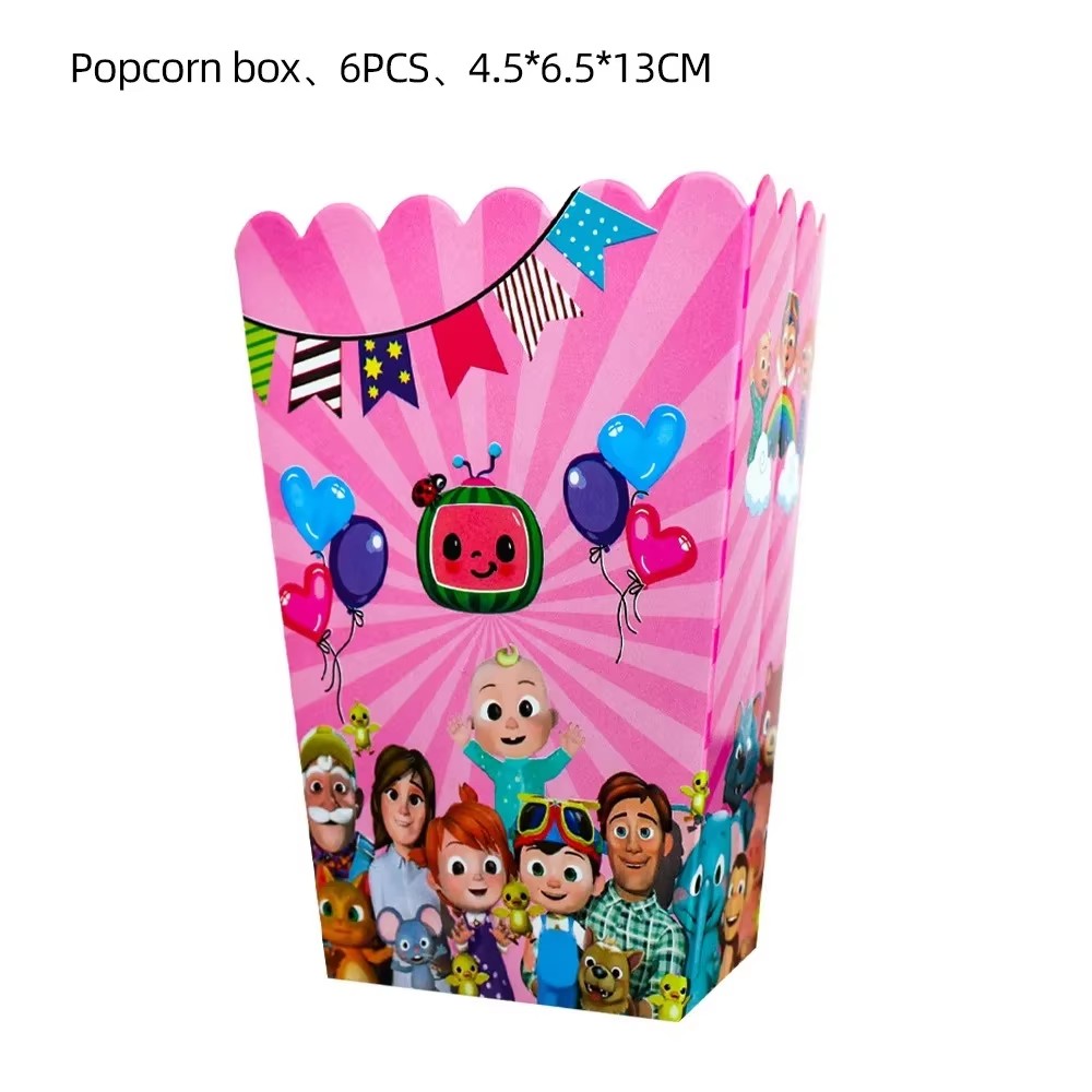 6/12Pcs Cocomelon Theme Kids B - Baby Food Bag recension och pris