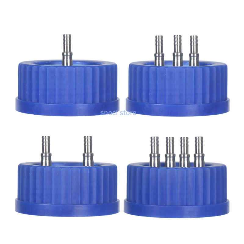 Laboratory Bottle Blue Screw C - Baby Food Glass Containers recension och pris