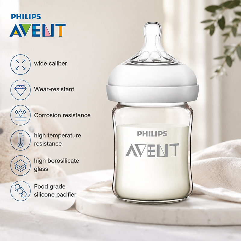 Avent Newborn Baby Bottle SCF6 - Baby Food Glass Containers recension och pris