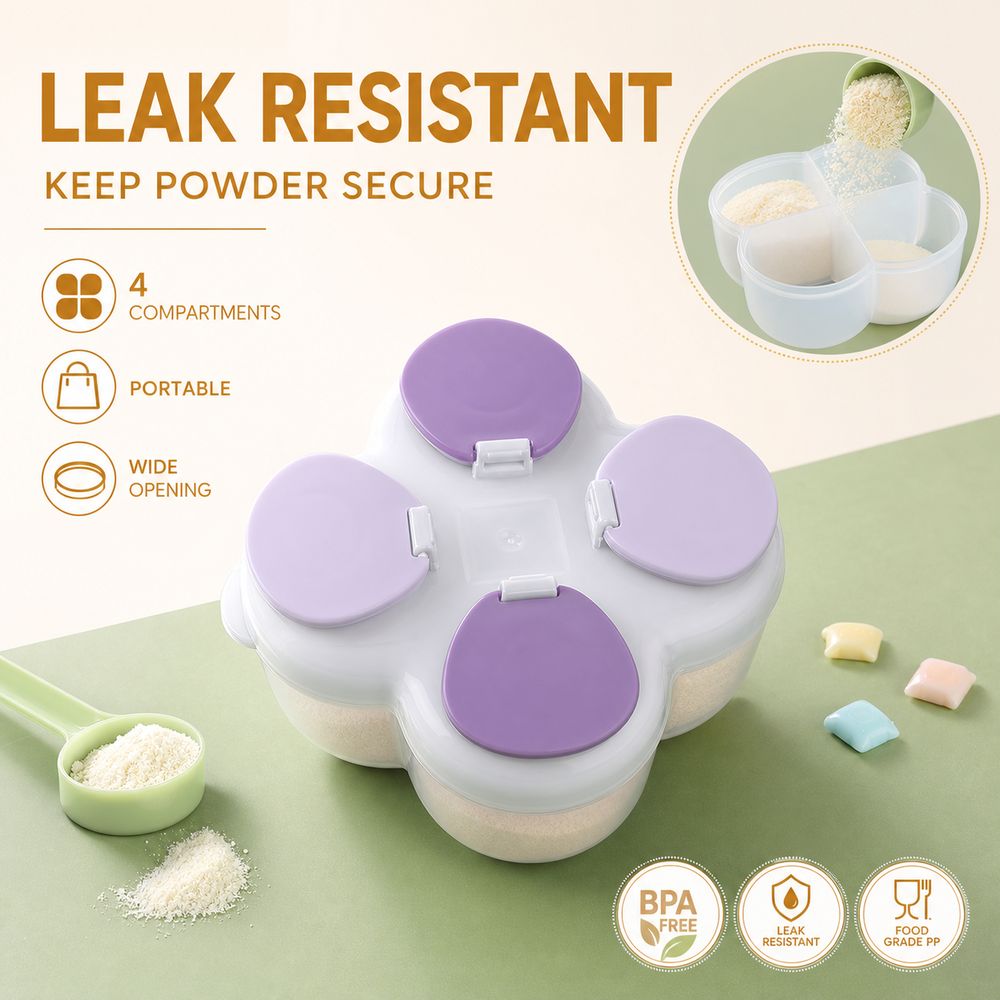 Partitioned Formula Dispenser  - Baby Food Bag recension och pris