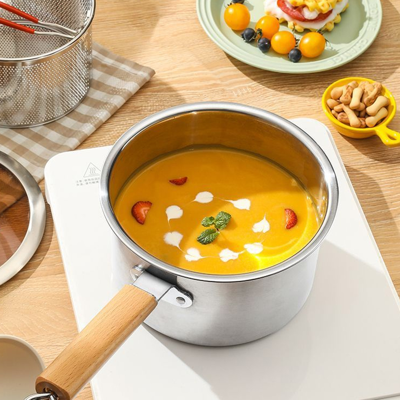 Professional Deep Fryer Pot St - Baby Food Glass recension och pris