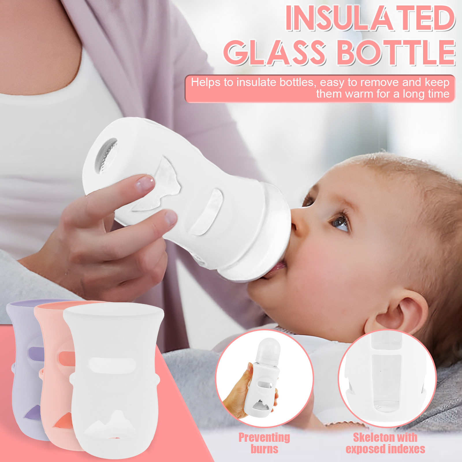 Silicone Sleeves Silicone Baby - Baby Food Bag recension och pris