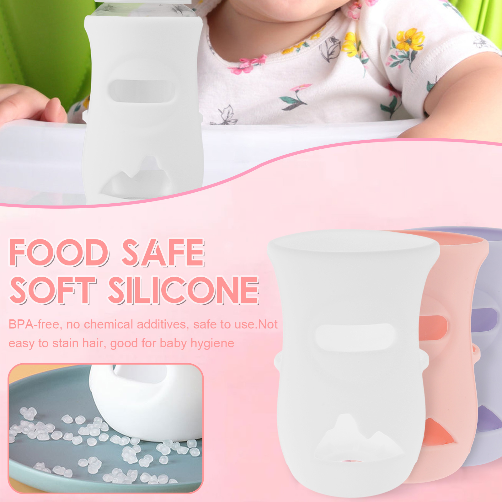 Silicone Sleeves Silicone Baby - Baby Food Bag recension och pris