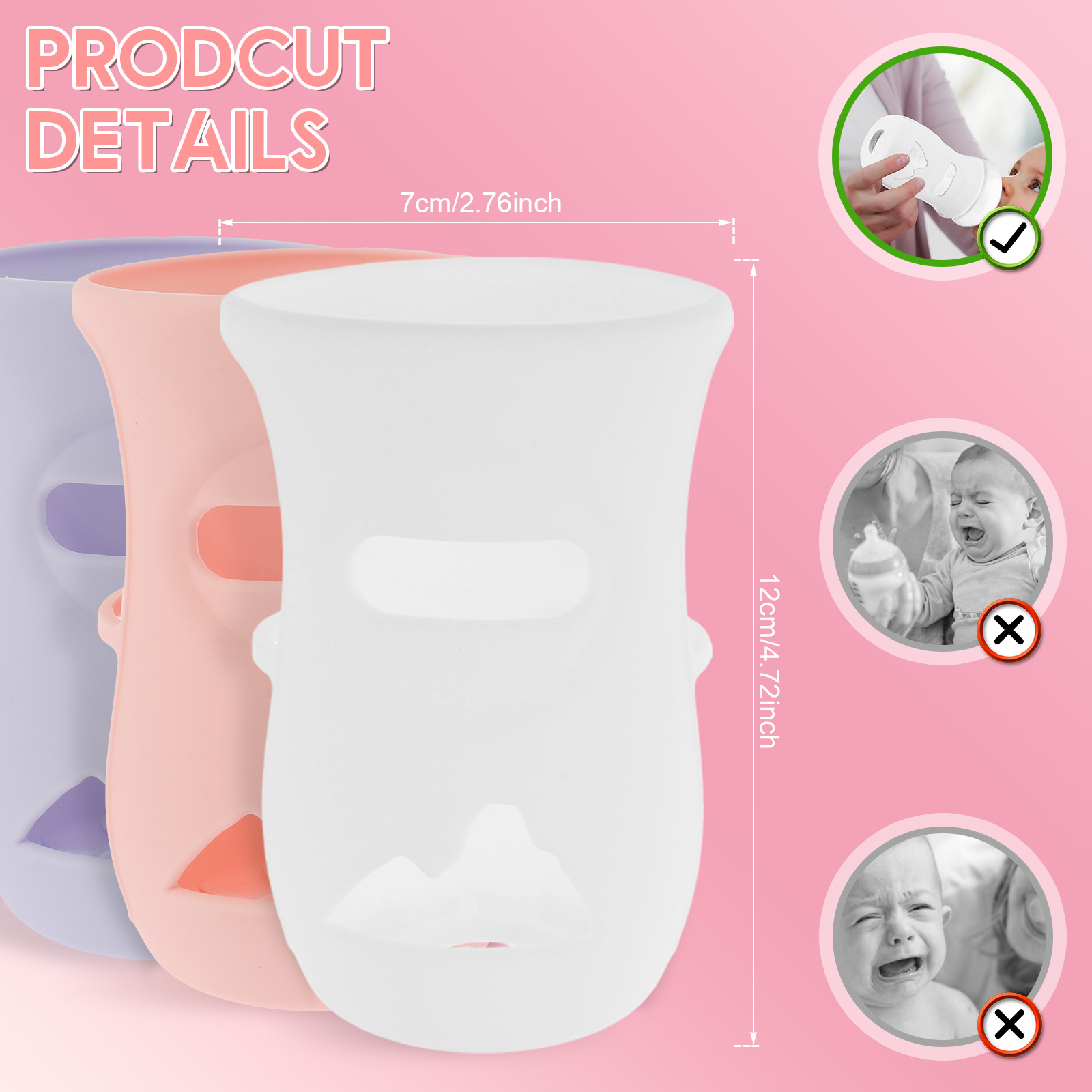 Silicone Sleeves Silicone Baby - Baby Food Bag recension och pris