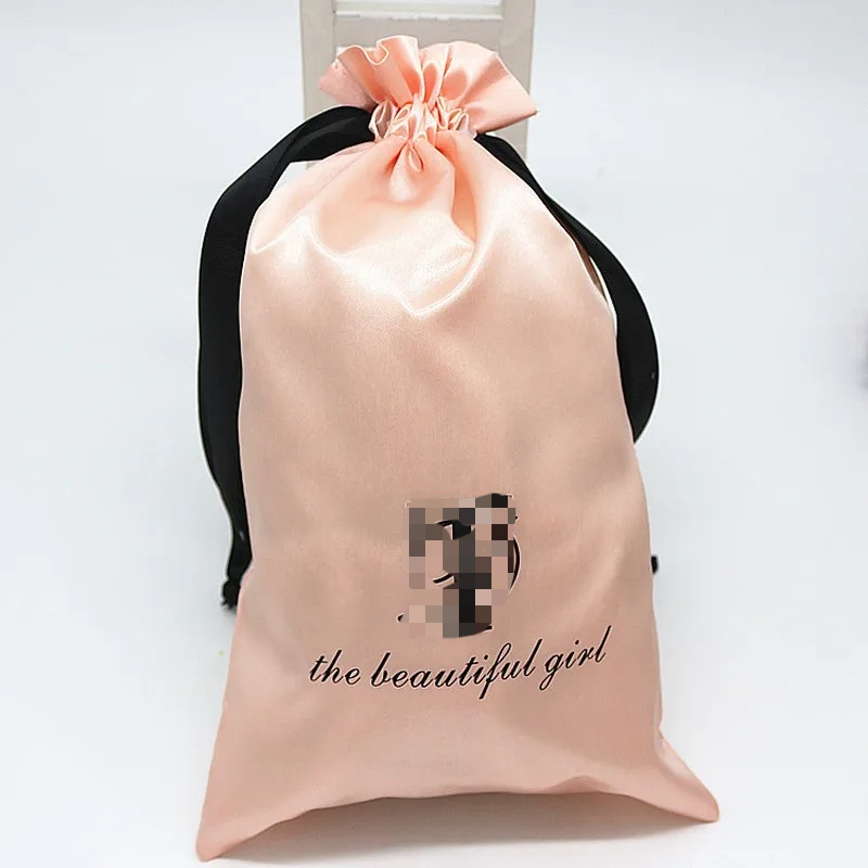 20PCS Baby Pink Silk Satin Pou - Baby Food Bag recension och pris