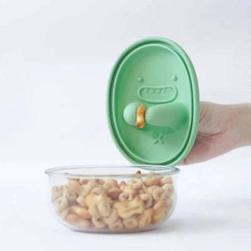 Keep Hands Clean Lunch Box Wit - Snack Container Travel recension och pris