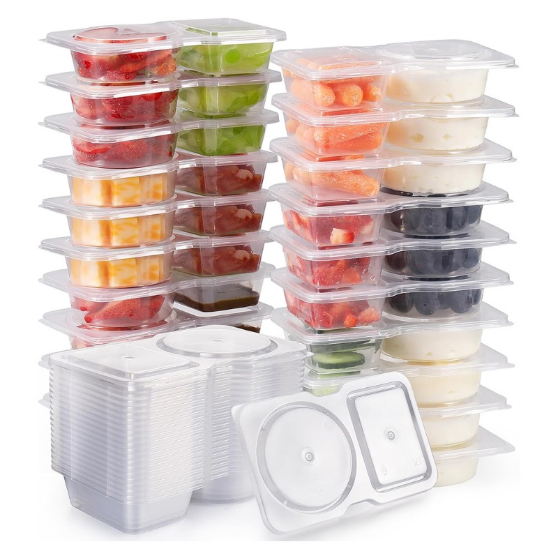 5/10/20/40PCS Double Compartme - Snack Container Travel recension och pris