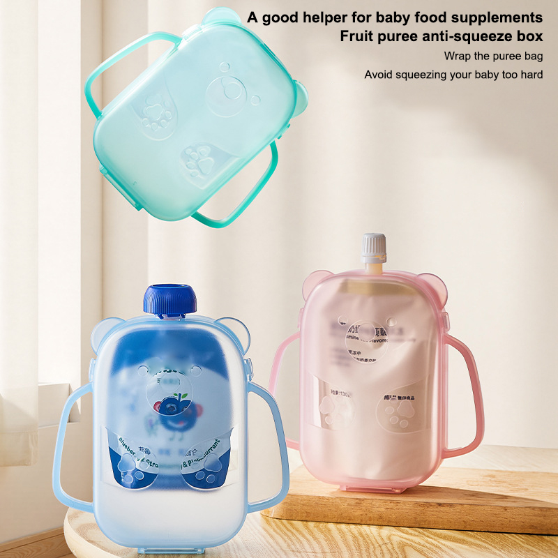 Food Pouch Holder Mess-Free Ba - Baby Puree Pouch recension och pris