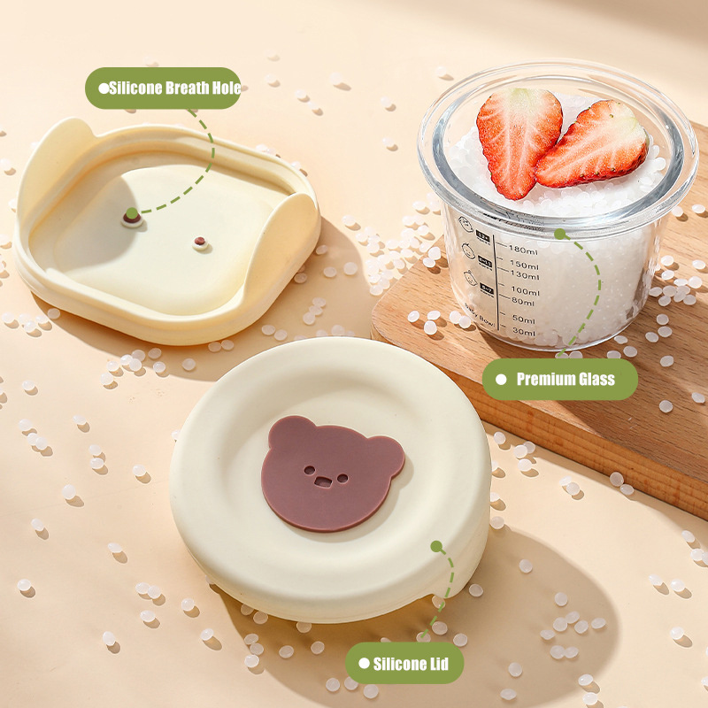 180ml Glass Baby Food Storage  - Baby Food Glass Containers recension och pris