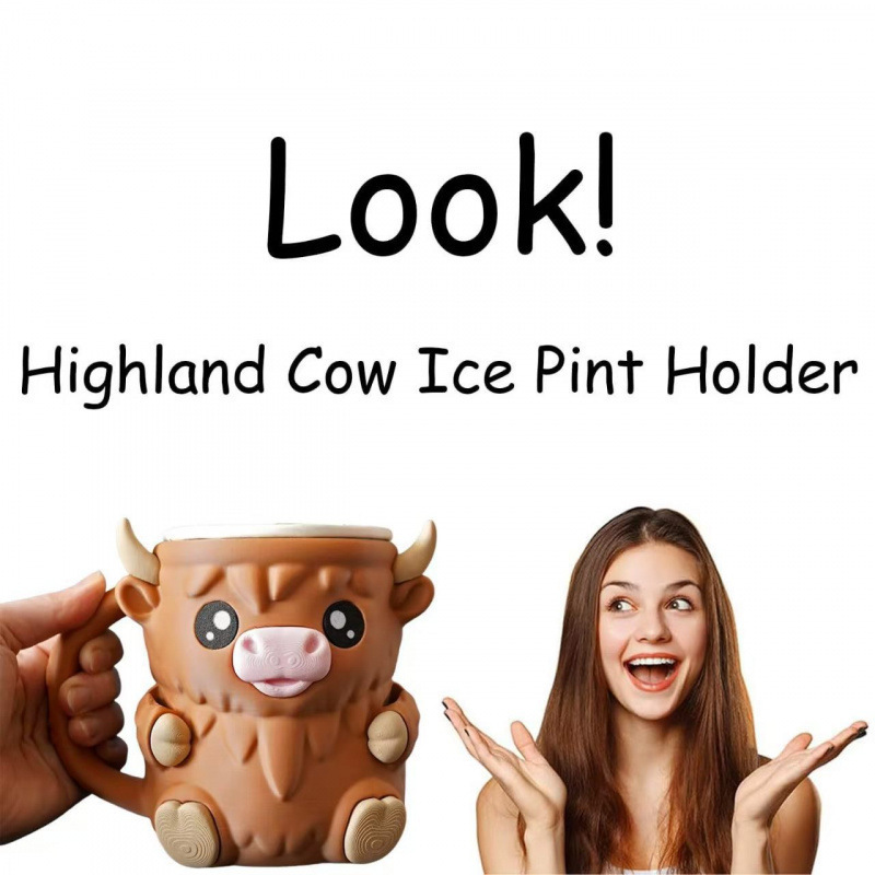 Highland Cow Ice Cream Pint Ho - Baby Food Yogurt recension och pris