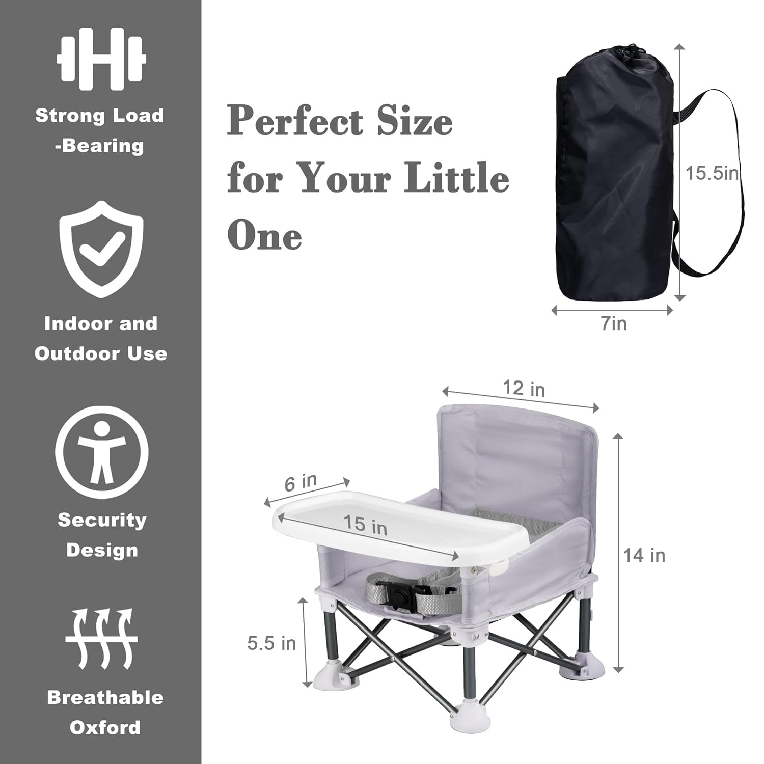 Folding Chair Baby Camping Cha - Baby Food Eating Chair recension och pris