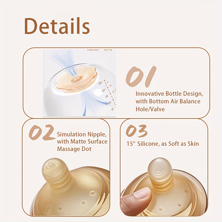 Glass Baby Bottle Wide Neck An - Baby Food Glass Containers recension och pris