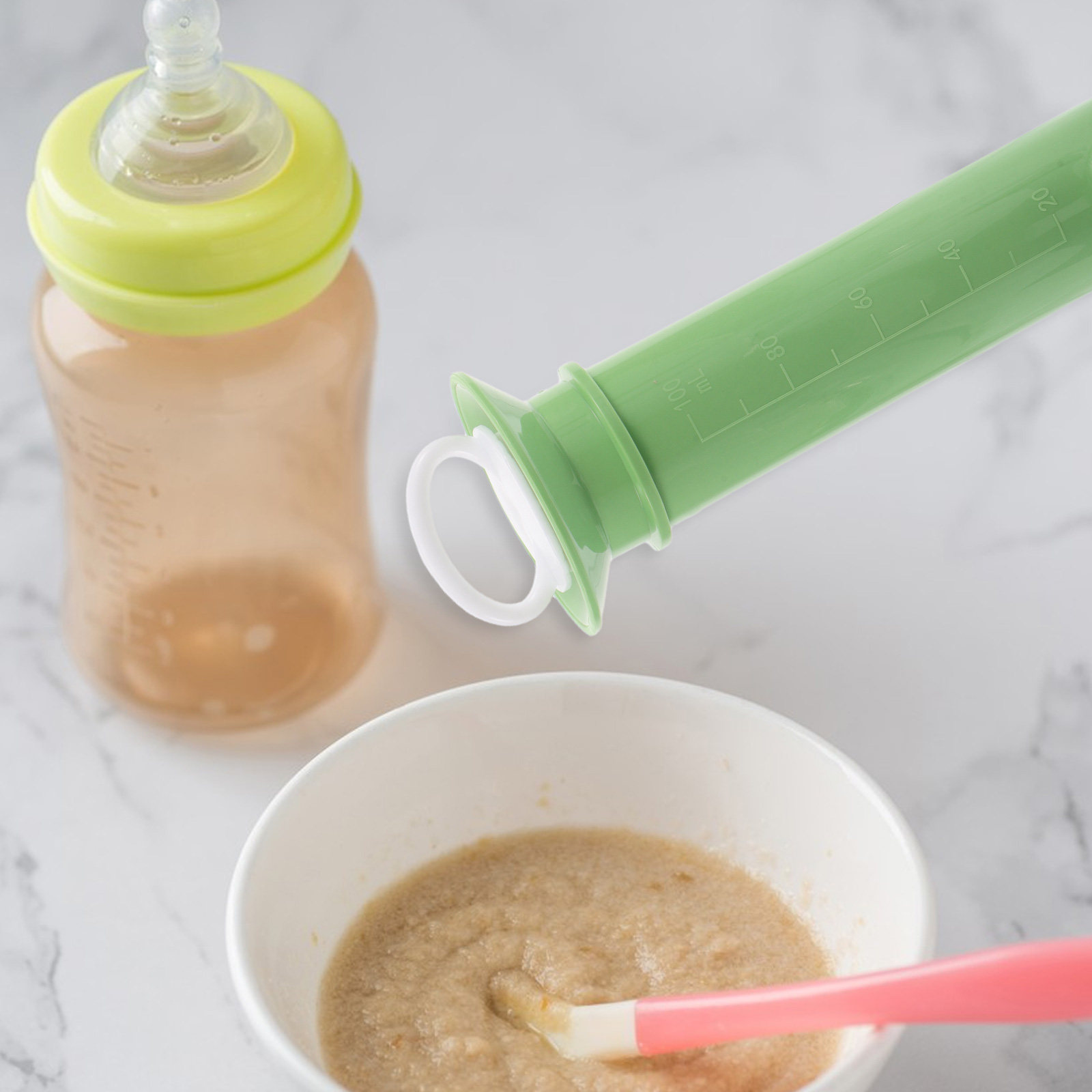 Baby Food Pouch Filler Portabl - Baby Food Yogurt recension och pris