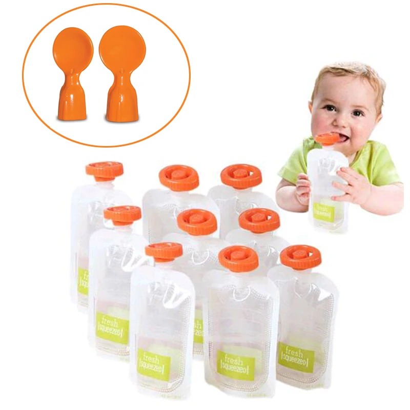 50Pcs Baby Food Storage Bag Ma - Baby Puree Pouch recension och pris