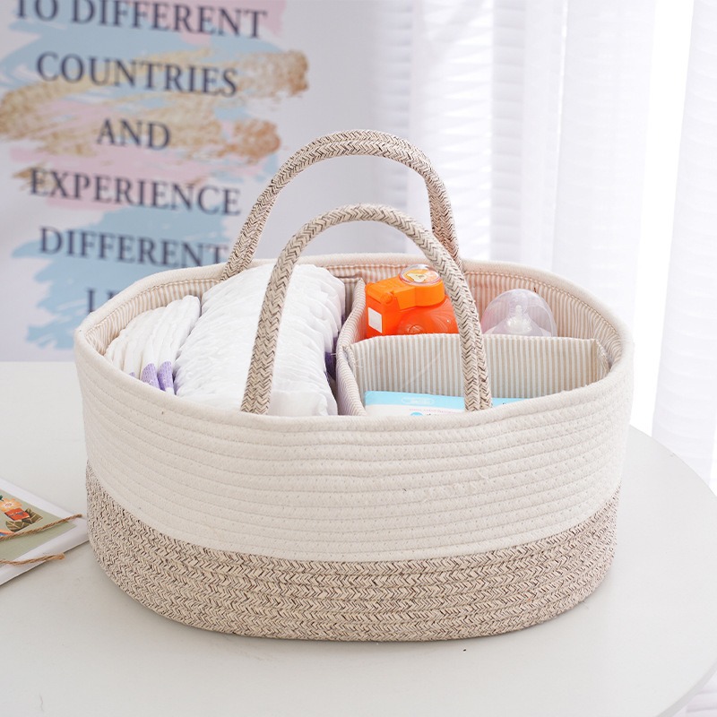 Foldable Diaper Caddy Organize - Baby Food Bag recension och pris